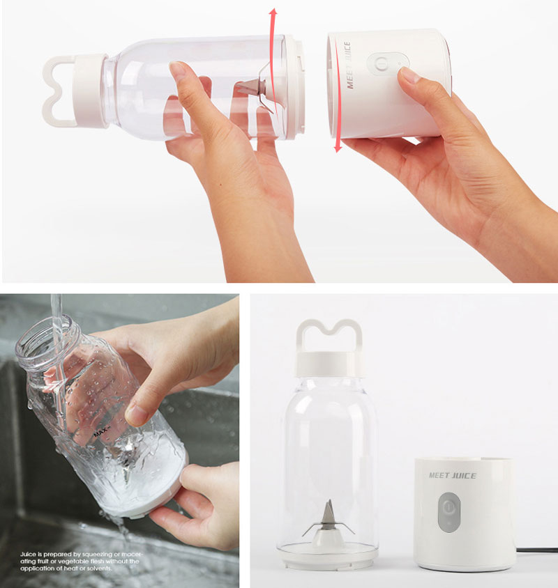 Máy xay sinh tố MeetJuice sạc pin