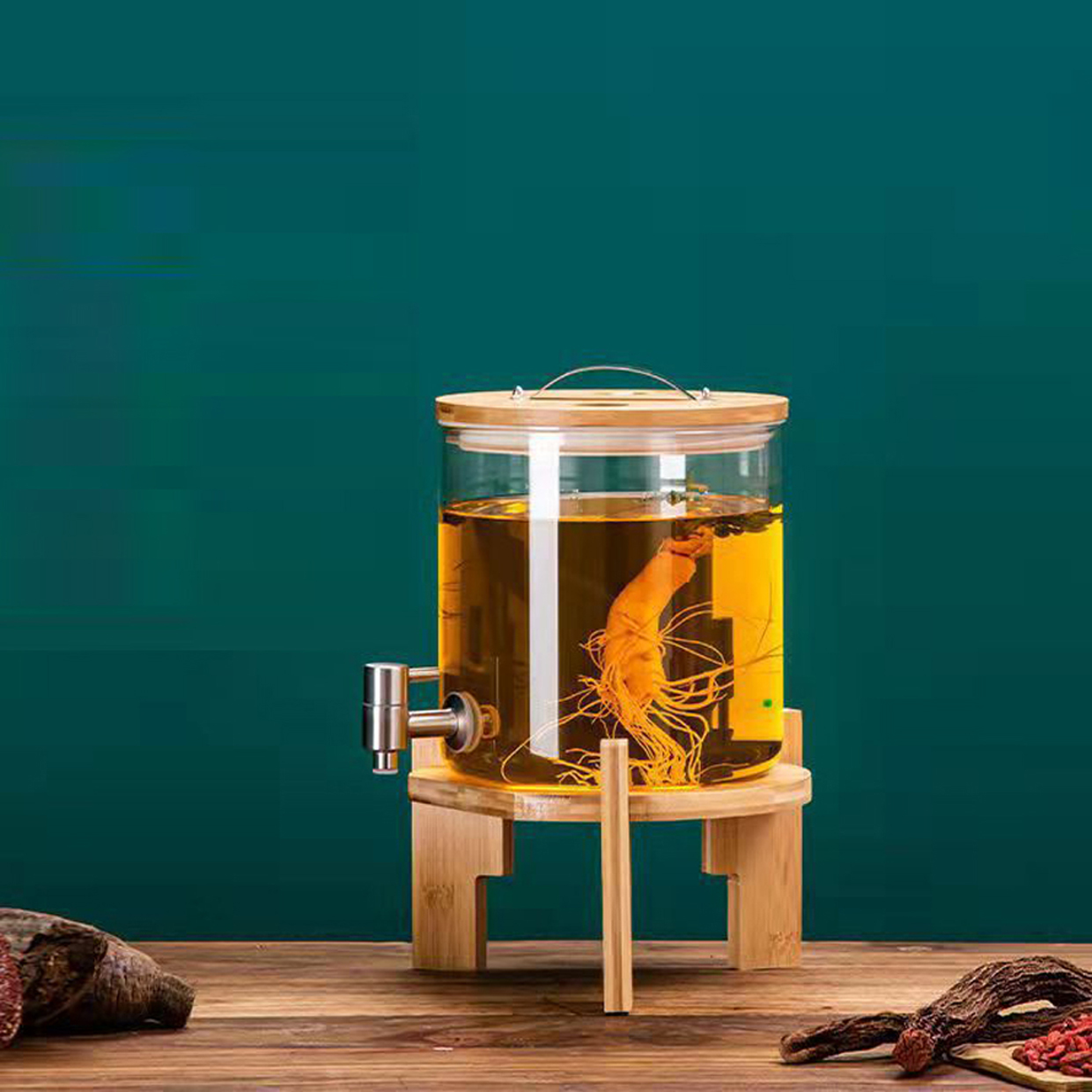 Bình thủy tinh đựng nước uống ngâm rượu ngâm hoa quả