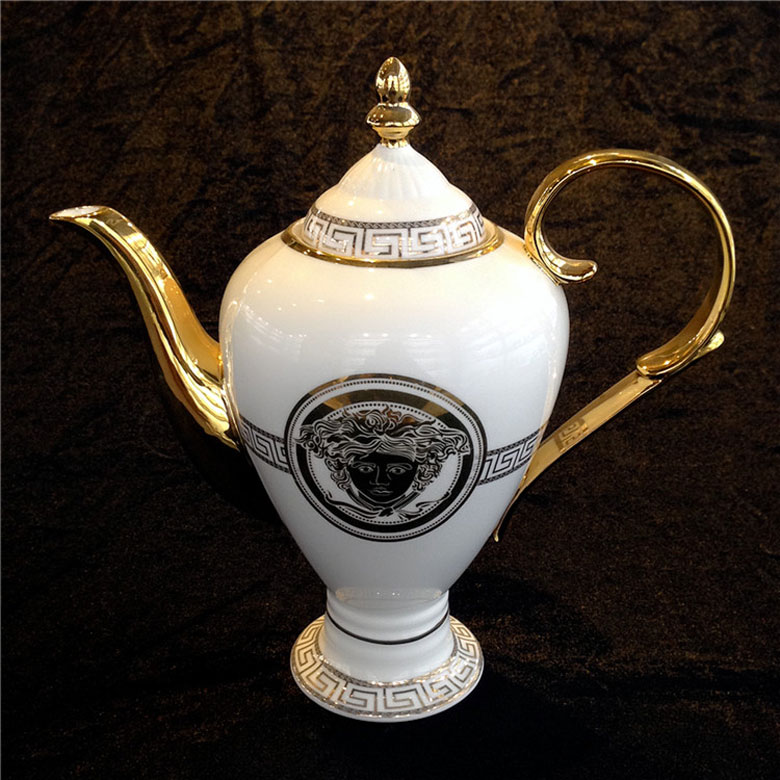 Bộ ấm trà Versace khay