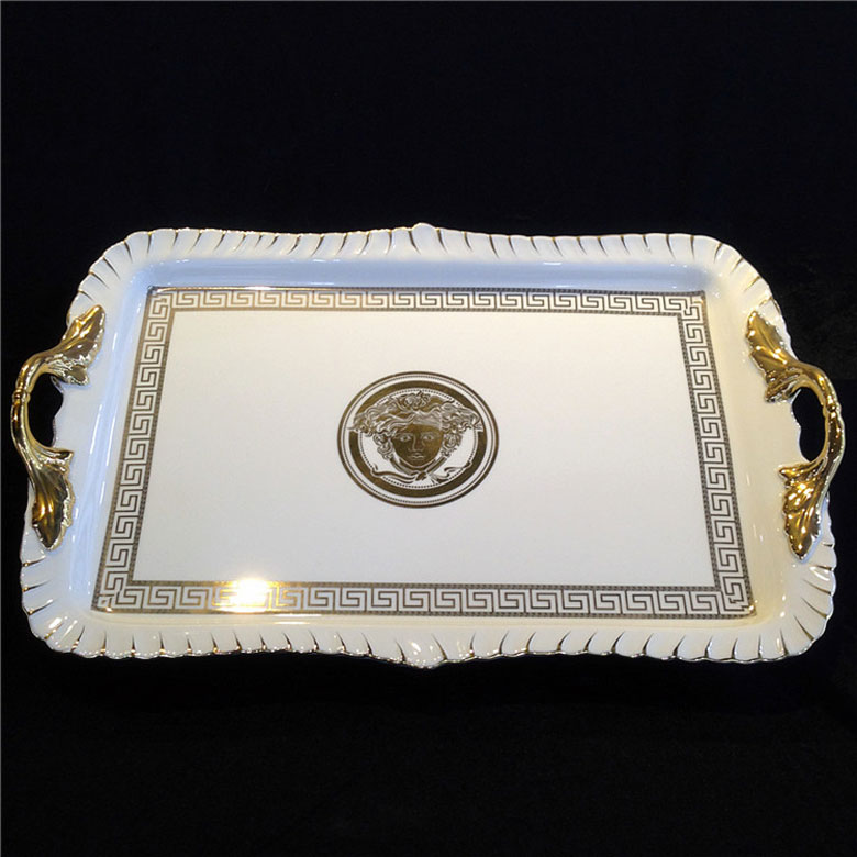 Bộ ấm trà Versace khay