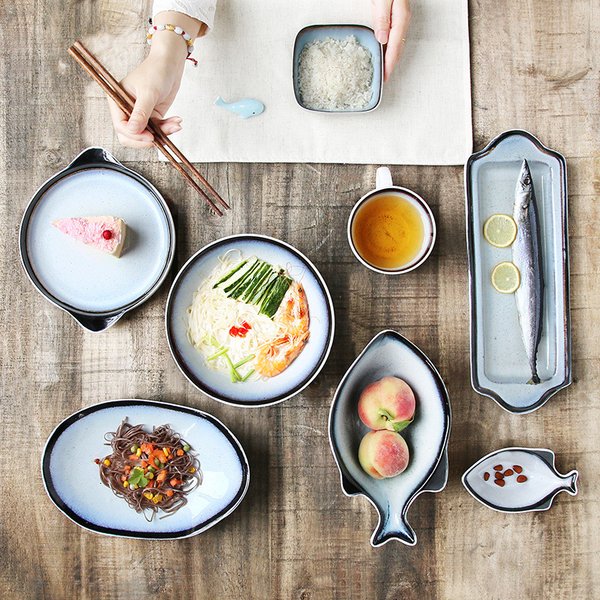 Bộ bát cá kiểu Nhật