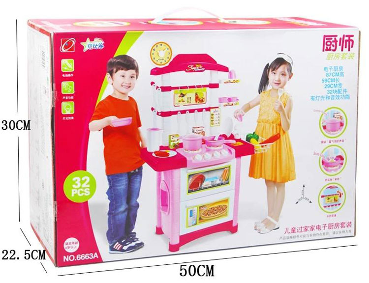 Bộ đồ chới nhà bếp nhựa mini