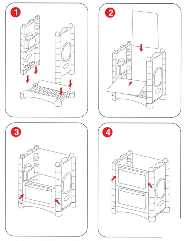Bộ đồ chới nhà bếp nhựa mini