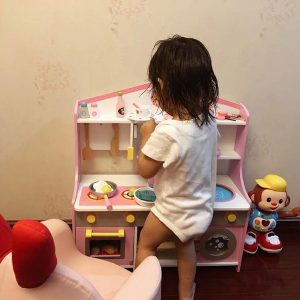 Bộ đồ chơi nhà bếp gỗ Nhật Bản