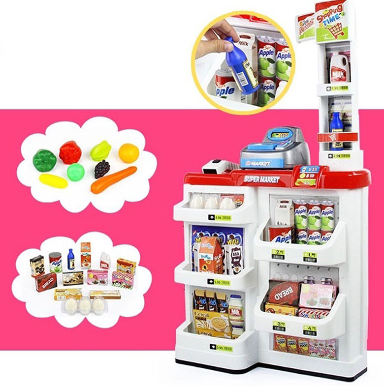 Bộ đồ chơi siêu thị mini