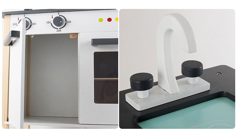 Bộ đồ chơi nhà bếp gỗ European Kitchen