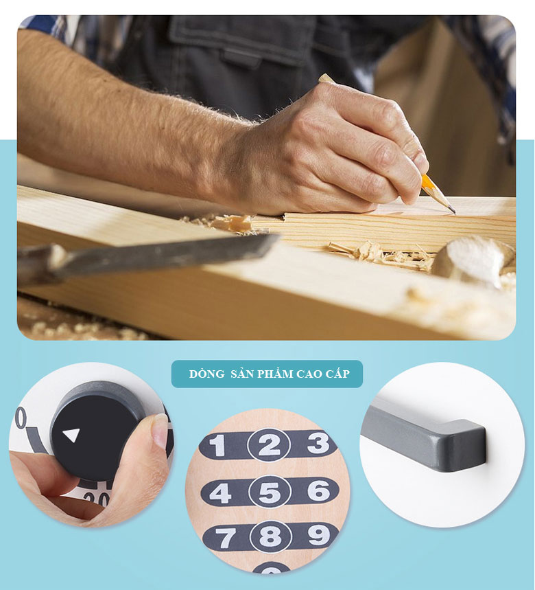 Bộ đồ chơi nhà bếp gỗ European Kitchen