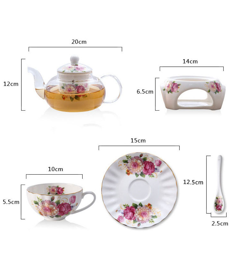 Bộ trà bếp nến nhỏ