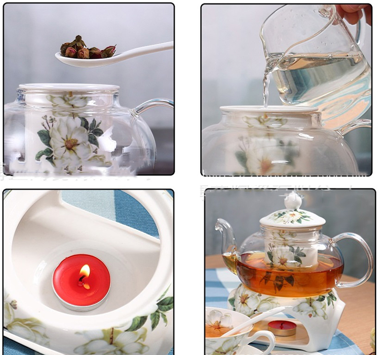 Bộ trà bếp nến nhỏ