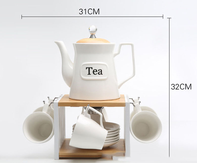 Bộ ấm trà sứ bếp nến