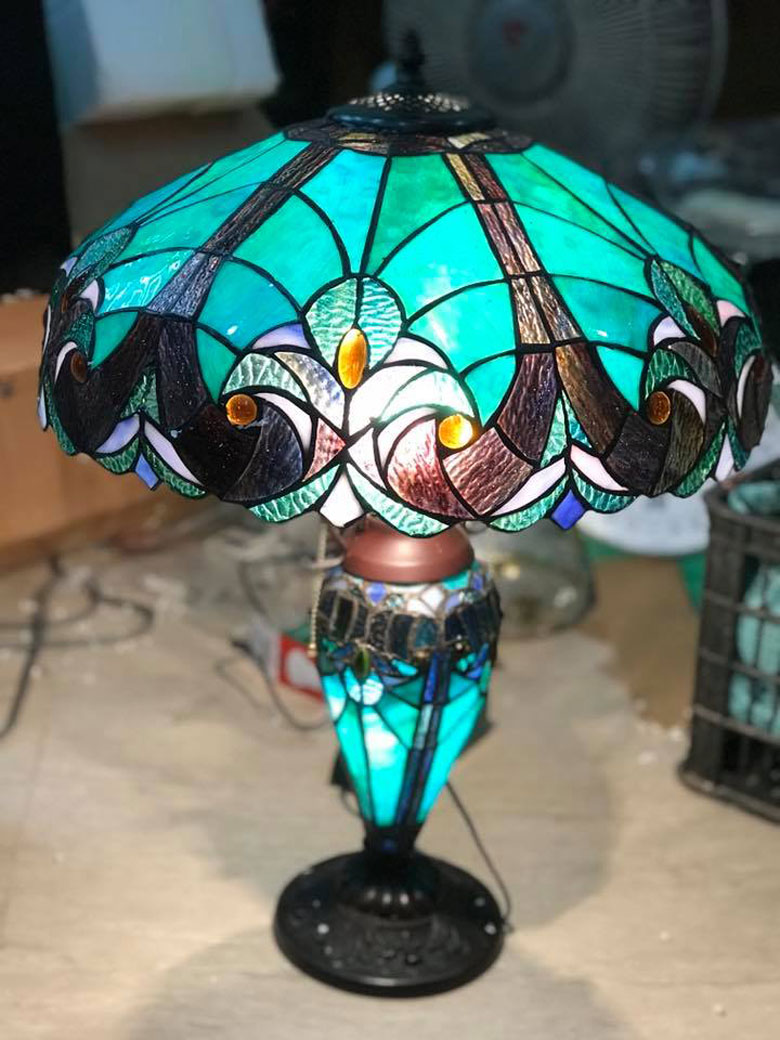 Đèn bàn Copper Tiffany