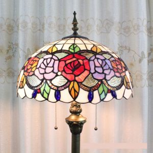 Đèn cây Tiffany Rose