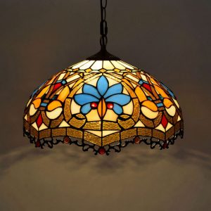 Đèn thả trần Tiffany cổ điển
