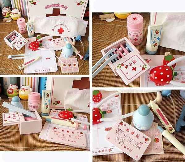 Bộ đồ chơi bác sĩ dâu tây