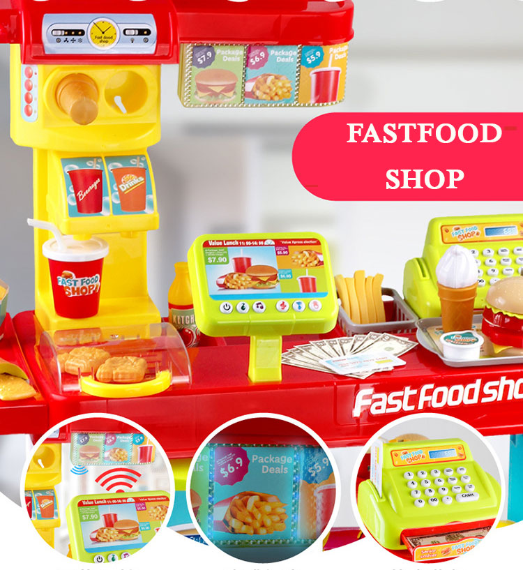 Bộ đồ chơi fastfood