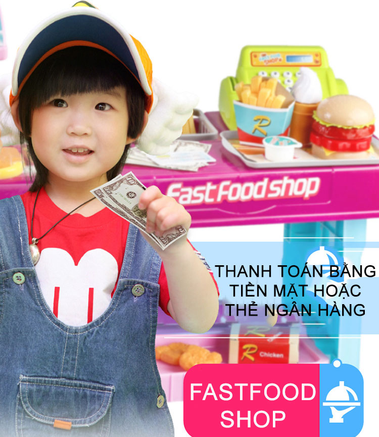 Bộ đồ chơi fastfood