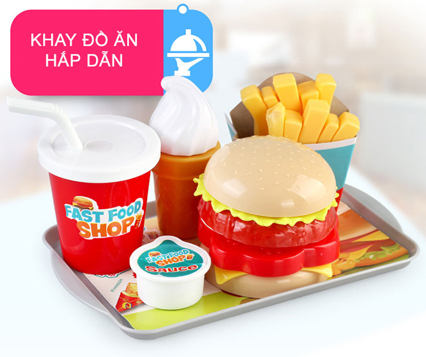 Bộ đồ chơi fastfood