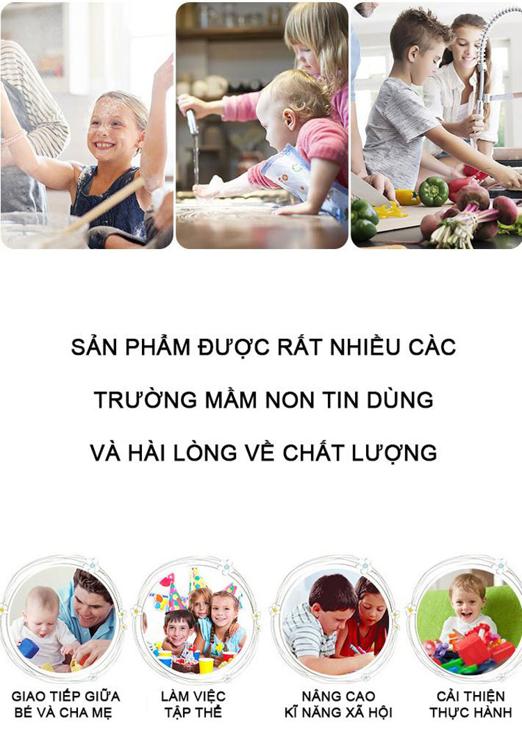 Bộ đồ chơi nhà bếp cỡ lớn