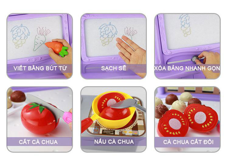Bộ đồ chơi nhà bếp cỡ lớn
