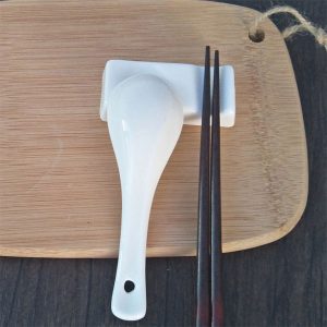 Gác đũa thìa sứ chữ nhật