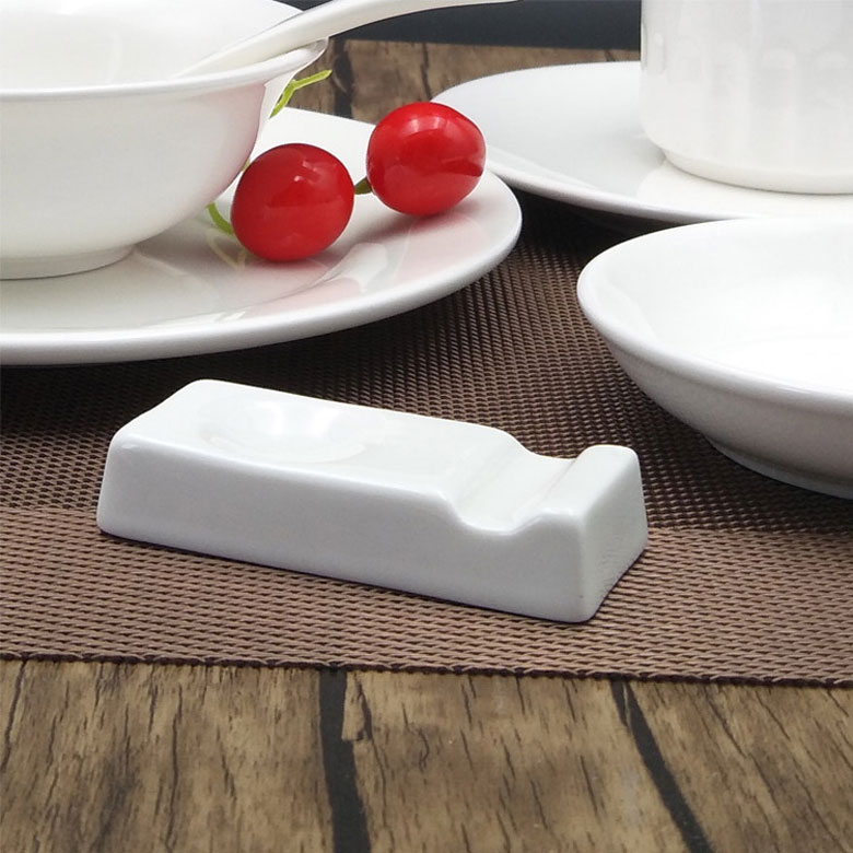 Gác đũa thìa sứ chữ nhật