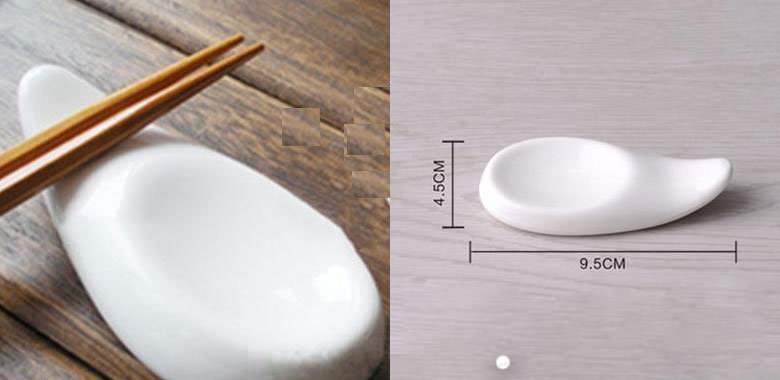 Gác đũa thìa sứ mỏ vịt