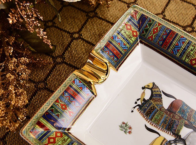 Gạt tàn xì gà hình chữ nhật