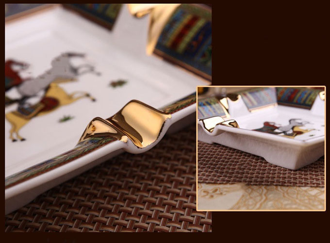 Gạt tàn xì gà hình chữ nhật