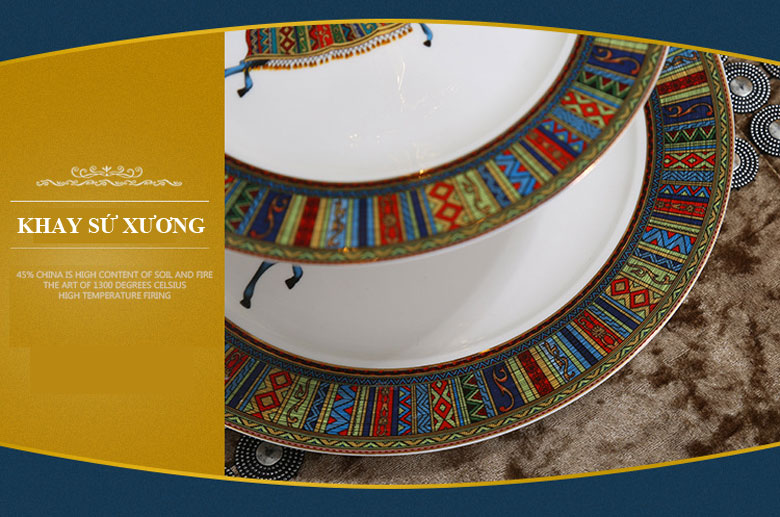 Khay bánh ngựa 2 tầng