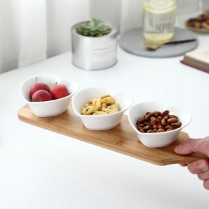 Khay 3 tim nhỏ xinh