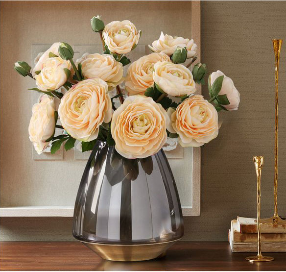 Lọ hoa trang trí Black Gold