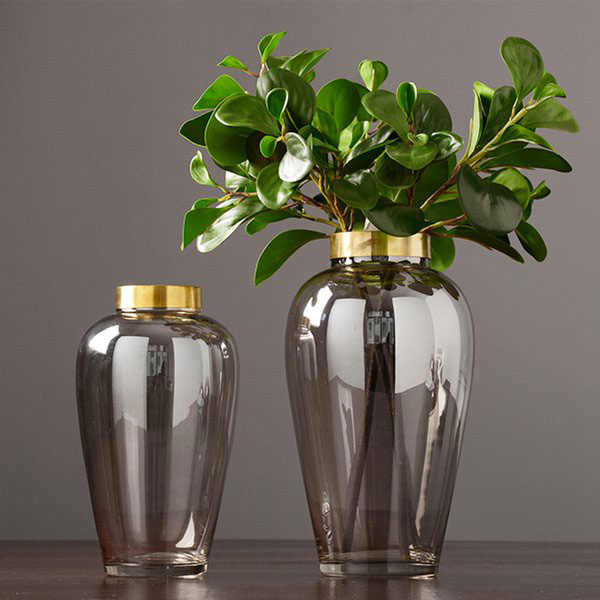 Lọ hoa trang trí Black Gold