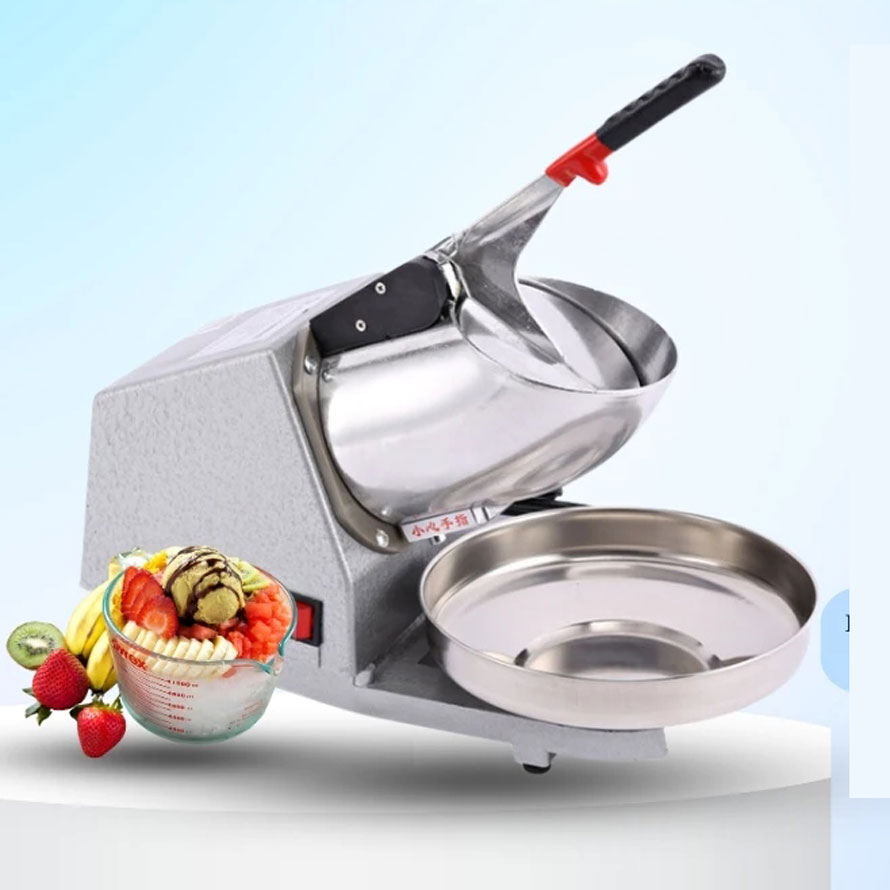 Máy bào đá tuyết 2 lưỡi bào 2 nắp DR207