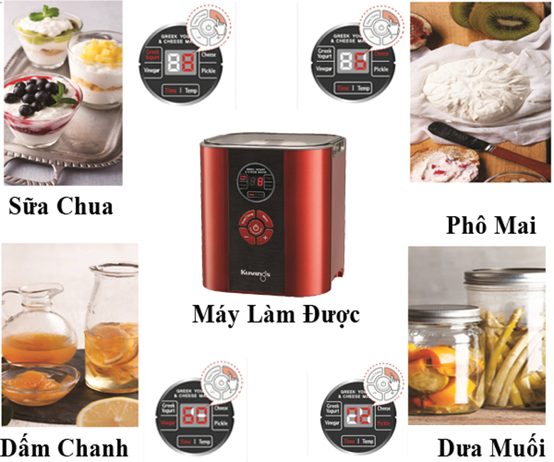 Máy làm sữa chua Kuving