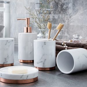 Set phòng tắm Marble Cooper