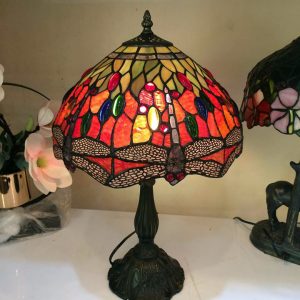 Đèn bàn chuồn chuồn Tiffany Mini