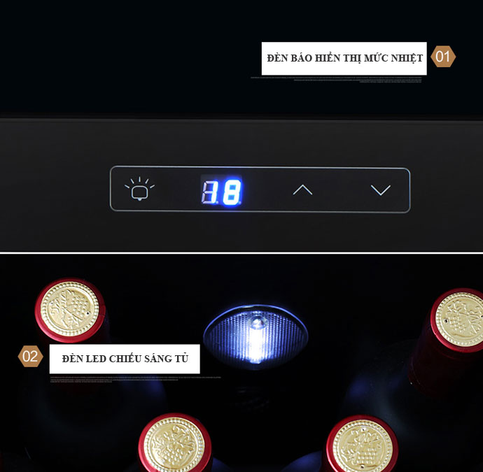 Tủ bảo quản rượu vang