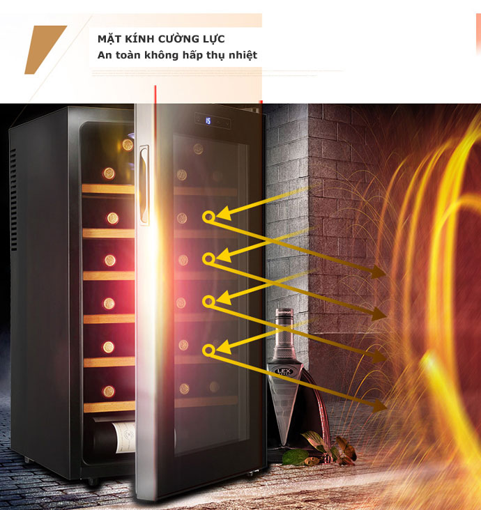 Tủ bảo quản rượu vang