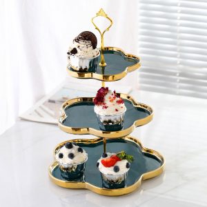 Khay bánh ba tầng bàn tiệc