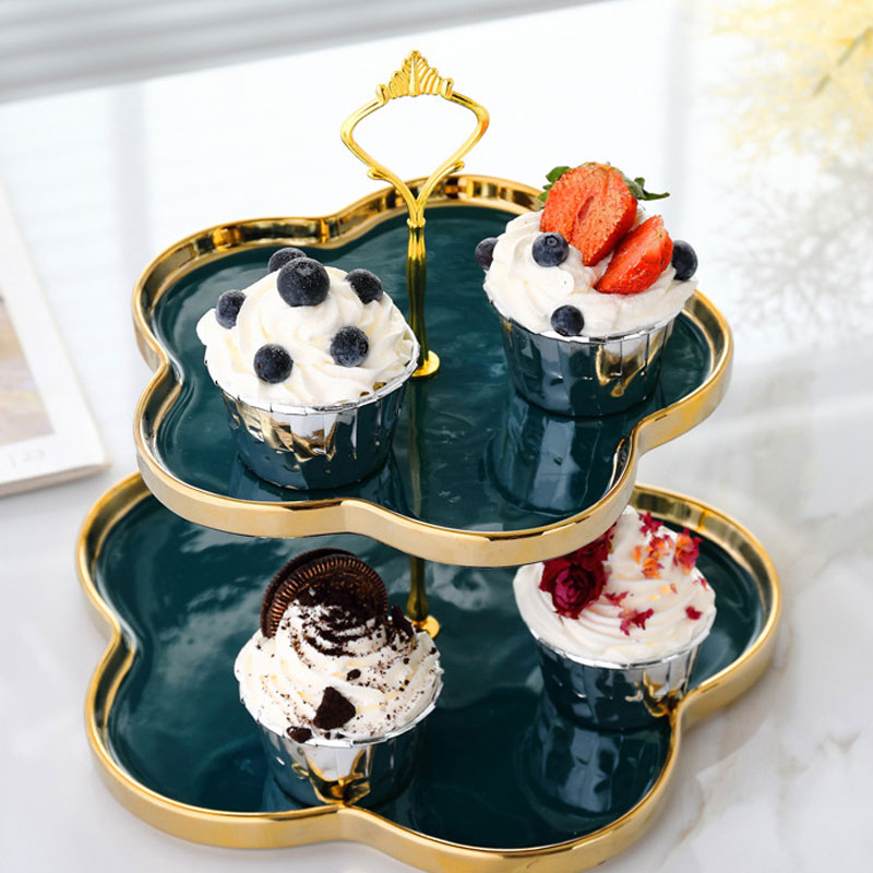 Khay bánh party hai tầng