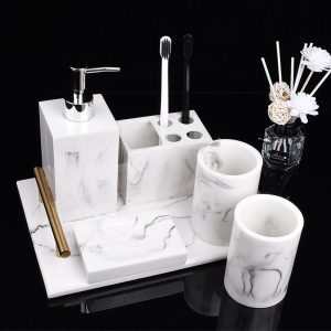 set phòng tắm marble