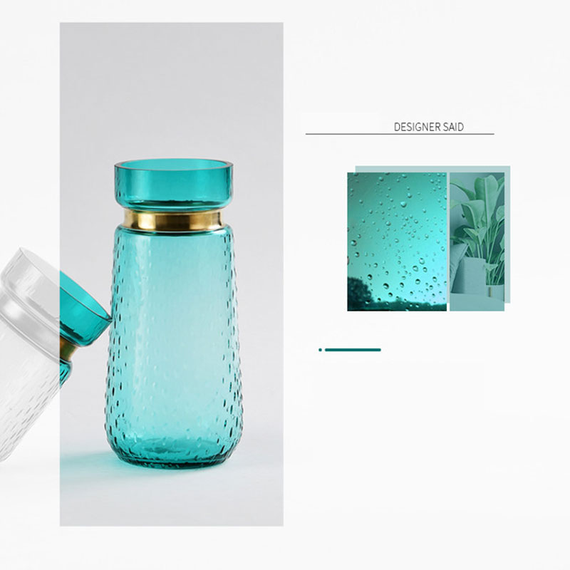 Bình hoa thủy tinh hình trụ