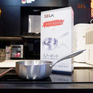 Chảo bếp từ chảo Tuyết Inox 304 SEKA