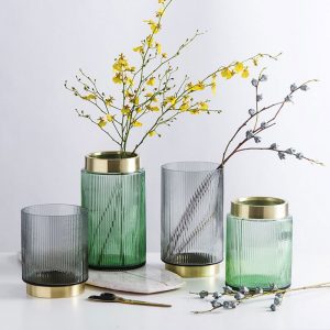 Lọ hoa thủy tinh hình trụ cao cấp