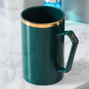 Bộ dụng cụ sứ đựng đồ nhà tắm Green
