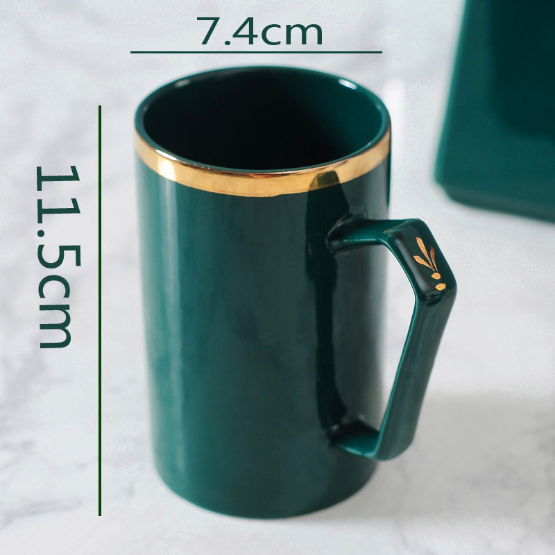 Bộ dụng cụ sứ đựng đồ nhà tắm Green