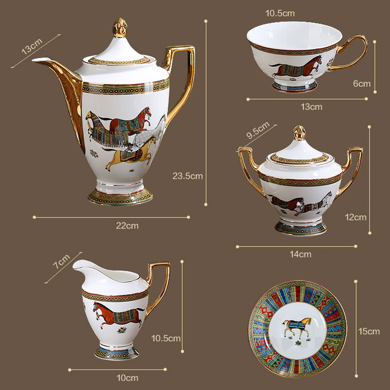 Bộ ấm trà Hermes