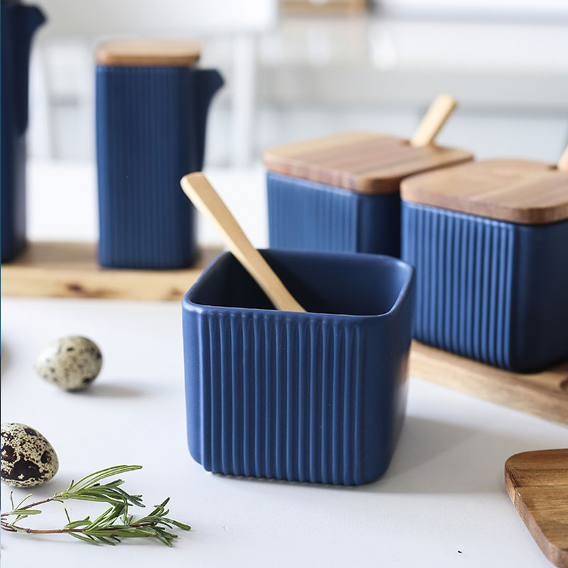 Lọ hũ gia vị sứ