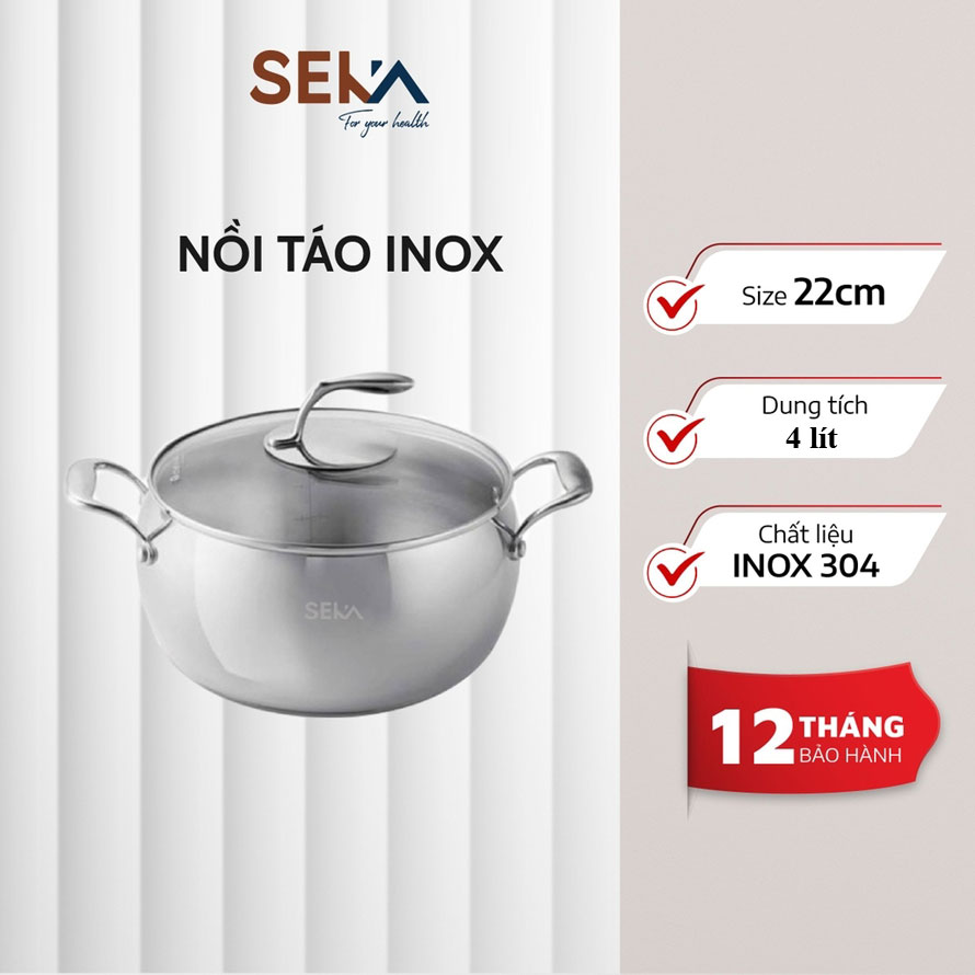 Nồi inox từ SEKA SK6080