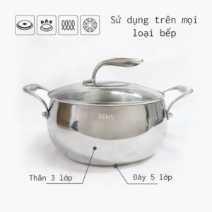 Nồi inox từ SEKA SK6080